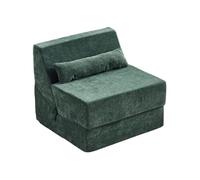 STARHMLUX Canapé 1 Places Compressé - Mini canapé & Tissu tissé Confortable Montage Rapide & Gain de Place pour Petits Espaces Appartement Dark Green 29.5 * 29.9 * 25.9 in