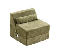 STARHMLUX Canapé 1 Places Compressé - Mini canapé & Tissu tissé Confortable Montage Rapide & Gain de Place pour Petits Espaces Appartement Grass Green 29.5 * 29.9 * 25.9 in