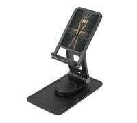 Staring at The Hungry Wolf Support universel pour téléphone portable, support de téléphone portable, trépied rotatif à 360° pour iPhone, parfait pour un usage quotidien