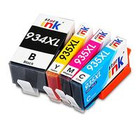 starink Compatible Cartouches d'encre Remplacement pour HP 934 XL 935 XL 934XL 935XL pour Officejet Pro 6230 6830, Officejet 6820 (Noir Cyan Magenta Jaune, 4-Pack)
