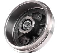 STARK 2x Tambour de frein Arrière Frein à Tambour SKBDM-0800235 avec roulement sans bague ABS