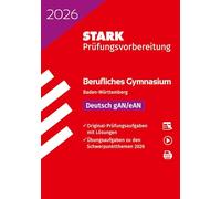 STARK Deutsch - Abitur Berufliches Gymnasium 2026 BW - Prüfungsvorbereitung
