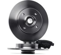 STARK Kit de Frein - Disques et Plaquettes de Freins Essieu arrière Ø249,0mm plein convient pour PEUGEOT 207 3/5 portes (WA, WC) 307 3/5 portes (3A/C) 307 CC (3B) 207 SW (WK) 207 CC (WD) 307 SW (3H)