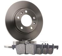 STARK Kit de Frein - Disques et Plaquettes de Freins Essieu arrière Ø249mm plein convient pour PEUGEOT 308 II 3/5 portes (LB, LP, LW, LH, L3) 308 II SW (LC, LJ, LR, LX, L4) 308 II SW Van/Break (LC)