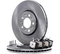 STARK Kit de Frein - Disques et Plaquettes de Freins Essieu arrière Ø286,8mm ventilé pour VW Golf V 3/5 portes (1K1) Polo V 3/5 portes (6R1, 6C1) Golf IV 3/5 portes (1J1) Polo IV 3/5 portes (9N, 9A)