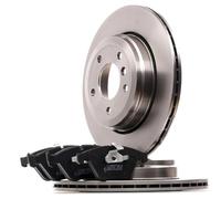 STARK Kit de Frein - Disques et Plaquettes de Freins Essieu arrière Ø319,7mm ventilé pour BMW 5 Berline (E60) 5 Touring (E61) 6 Coupé (E63) 6 Cabriolet (E64)