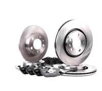 STARK Kit de Frein - Disques et Plaquettes de Freins Essieu arrière Essieu avant Ø232 279,7mm plein ventilé de l'intérieur pour VW Golf IV 3/5 portes (1J1) Golf IV Variant (1J5) Bora Berline (1J2)