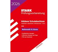 STARK Lösungen zu Mathematik E-Kurs - Mittlerer Schulabschluss (MSA) 2026 NRW Hauptschule/Gesamtschule/Sekundarschule - Prüfungsvorbereitung