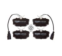 Jeu de 4 plaquettes de frein arrière A.B.S. 37110