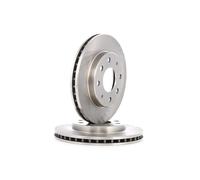 STARK SKBD-0022317 2x Disque de frein Avant Ø256mm Hauteur: 45,3mm Épaisseur: 24mm Cercle de percage -Ø: 114,3mm ventilé