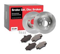 STARK SKBK-10991779 Set d'essieu Disques et plaquettes de freins Avant sans moyeu de roue Compatible avec RENAULT Clio II 3/5 portes BB, CB, BB0/1/2, CB0/1/2