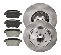 STARK SKBK-10991837 Set d'essieu Disques et plaquettes de freins Arrière sans roulement de roue sans palier de secours magnétique intégré Compatible avec RENAULT Kangoo II Express FW, FW0/1