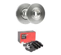 STARK SKBK-10992717 Set d'essieu Disques et plaquettes de freins Avant avec clip de piston Compatible avec RENAULT Espace IV JK, JK0/1