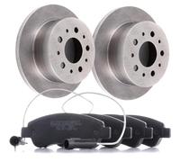 STARK SKBK-10993394 Set d'essieu Disques et plaquettes de freins Arrière avec accessoires sans vis/boulons Compatible avec FIAT Ducato III Van 250, 290