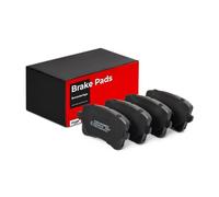 STARK SKBP-0010290 Set d'essieu Plaquettes de frein Arrière avec accessoires avec vis d'étrier de frein avec tôle anti-bruit Compatible avec AUDI A4 B8 Avant 8K5