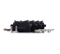 STARK SKBP-0012035 Set d'essieu Plaquettes de frein Arrière avec tôle anti-bruit Compatible avec VW Golf VII 3/5 portes 5G1, BQ1, BE1, BE2