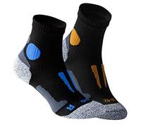 STARK SOUL 2074.14 Chaussettes, 1 Paire Noir/Bleu-1 Paire Noir/Orange, 43-46 Mixte