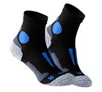 STARK SOUL 2074.8 Chaussettes, Noir/Bleu, 35-38 Mixte