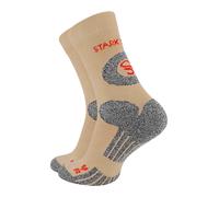 Stark Soul Chaussettes beige / gris chiné / rouge sang, Taille 43-46