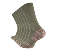 Stark Soul Chaussettes de sport beige / marron / olive, Taille 39-42