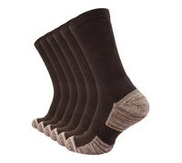 Stark Soul Chaussettes de sport brun foncé / marron chiné, Taille 43-46