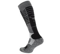 Stark Soul Chaussettes de sport gris / noir, Taille 43-46