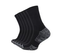 Stark Soul Chaussettes de sport noir / noir chiné, Taille 39-42