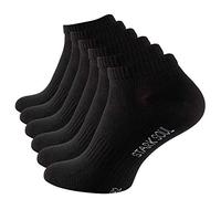 STARK SOUL Chaussettes pour homme, 6 x noir., 43-46