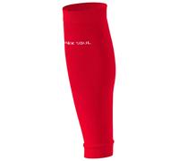 STARK SOUL Chaussettes sans pied - Manche/Tube, chaussettes de sport, chaussettes de football, pour homme et femme | Div. couleurs | Tailles : S, M et L, rouge, M