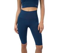 STARK SOUL Legging court - Racer - Pantalon de cyclisme sans coutures - Taille haute - Différentes couleurs - Tailles S, M, L et XL, bleu marine, XL