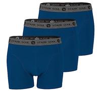 STARK SOUL Lot de 3 boxers pour homme, rétroshorts en coton doux, XL