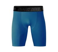 STARK SOUL Short de compression court pour homme - Différentes couleurs - Tailles : M, L, XL et XXL, bleu marine, M