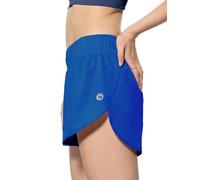 STARK SOUL Short de sport vital pour femme, respirant, à séchage rapide, tailles : S, M, L, XL et XXL, bleu roi, S