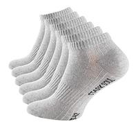 STARK SOUL Sneakersocken Chaussettes, 6 x Gris chiné, 47-50 Mixte