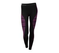 STARK SOUL sous-vêtements Techniques Microfibre pour Femme - Pantalon, Noir et Rose, L/XL