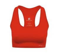 Stark Soul Soutien-gorge de sport rouge néon, Taille M