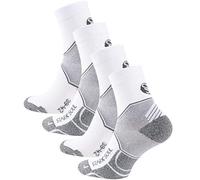 STARK SOUL Sportsocken carrées 2144, 2 Paires de Chaussettes Blanches, 43-46 Mixte