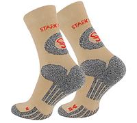 STARK SOUL Trekking Lot de 2 paires de chaussettes de randonnée pour homme et femme