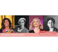 Starke Frauen Premium-Tischplaner 2027 - Tischplaner mit 53 Zitaten und beeindruckenden Lebensgeschichten: Inspirierende Zitate und ausdrucksstarke ... für den Schreibtisch im Format 29,9 x 11,1 cm