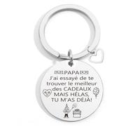STARKET Cadeau Fete Des Peres Porte Clef Papa Cadeau Fête Des Peres Idee Cadeaux Beau Anniversaire Cadeaux Noel Papa Anniversaire Homme