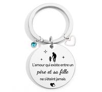 STARKET Cadeau Fête Des Pères Porte Clef Pour Papa et Beau-Père