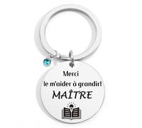 STARKET Cadeau Maitre Port Clef Maitre Cadeaux D'École Fin D'année Porte Clef Cadeau Astem Maitresse D'École Fin D'année Cadeaux Professeur Merci Aesh Astem Prof