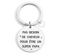 STARKET Cadeau Papa Noel Idee Cadeau Papa Porte Clef Papa Cadeaux Pour Papa Beau Pere Pere Noel Secret Cadeaux Fete Des Peres Porte Clef Fete Des Pere