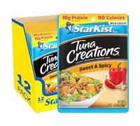 Starkist Tuna Creations Single Serve 2.6oz Pouch (Pack of 12)