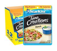 Starkist Tuna Creations Single Serve 2.6oz Pouch (Pack of 12) (Ranch)