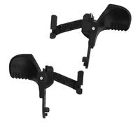 STARKIT PERFORMANCE 2 poignées de porte compatibles pour Twingo 1 (1993-2007) poignées extérieures | AVANT GAUCHE + DROITE (noire) 7700822426 | 7700822425