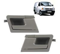 STARKIT PERFORMANCE 2 poignées de porte compatibles pour Volkswagen Transporter T4 (1990-2003) poignées intérieures | AVANT GAUCHE + DROITE (gris) 074837020 | 701837019