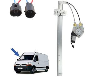 STARKIT PERFORMANCE Leve vitre compatible pour Master 2, Movano, Mascott, Iveco Daily 3 et 4, Interstar AVEC MOTEUR. AVANT DROIT (passager) 8200467967, 8200162710, 504173866