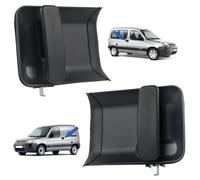 STARKIT PERFORMANCE Lot de 2 poignées de porte latérale compatible pour Berlingo 1 et Partner 1 (1996-2008) poignée extérieure | porte latérale coulissante gauche + droite | 9101Q7 | 9101P8