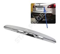 STARKIT PERFORMANCE Poignée de coffre compatible pour Qashqai (2007-2013) baguette de coffre complète avec ou sans option camera de recul (chromée)